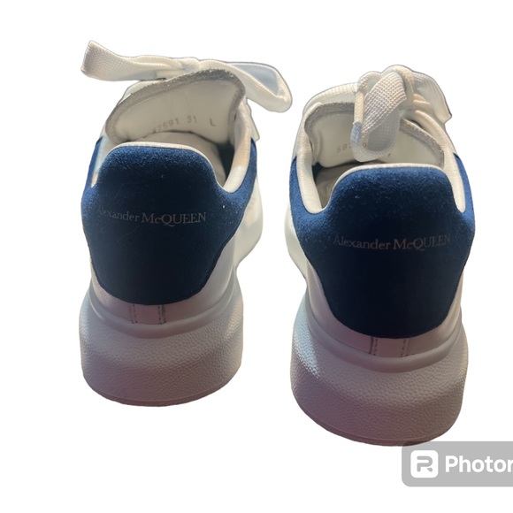 Kids Alexander McQueen oversized lace up sneakers - Picture 10 of 13